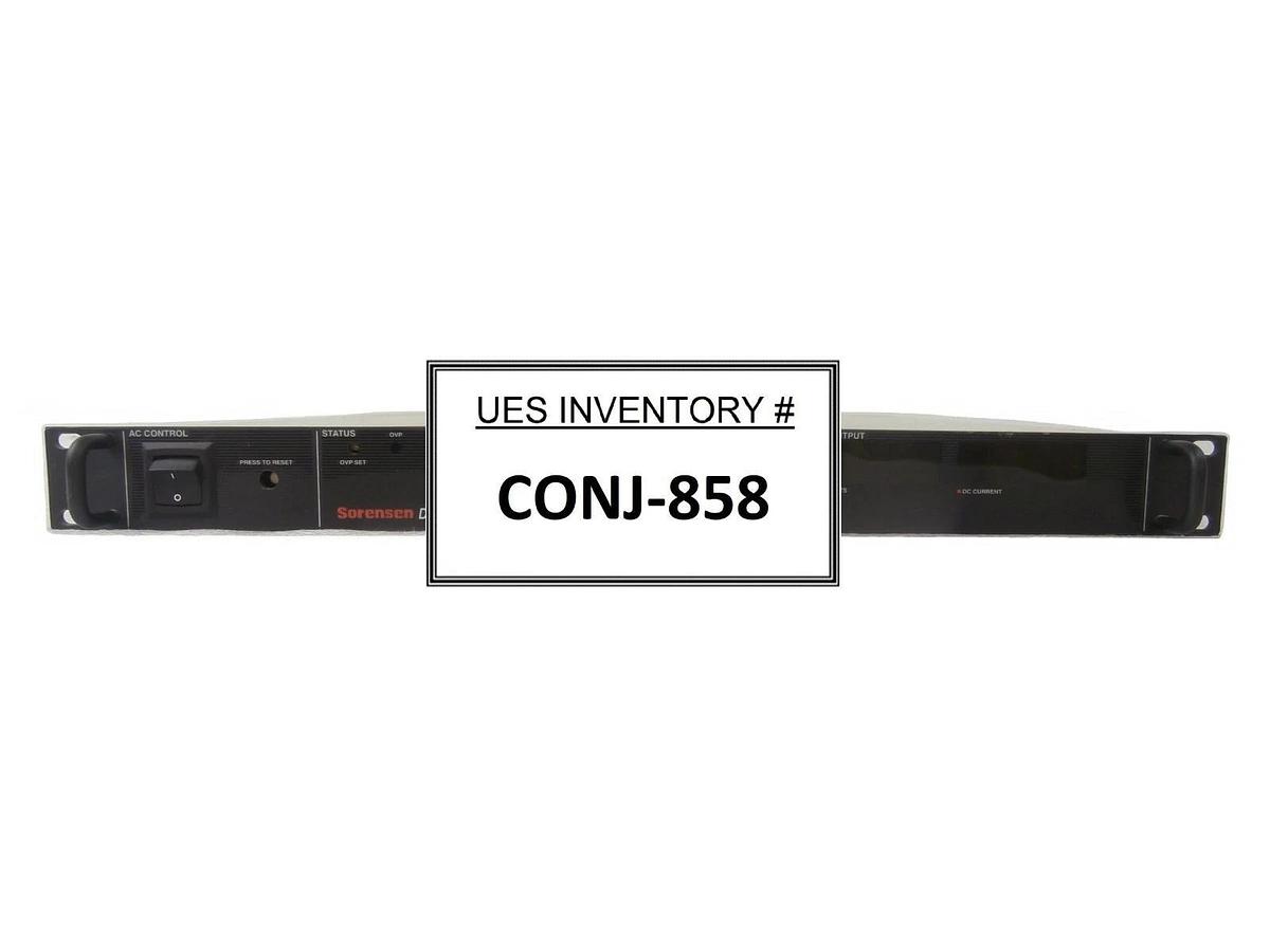 Used Sorensen DCS40-25M37 DC Programmable 1kW Power Supply AMAT Working Surplus
