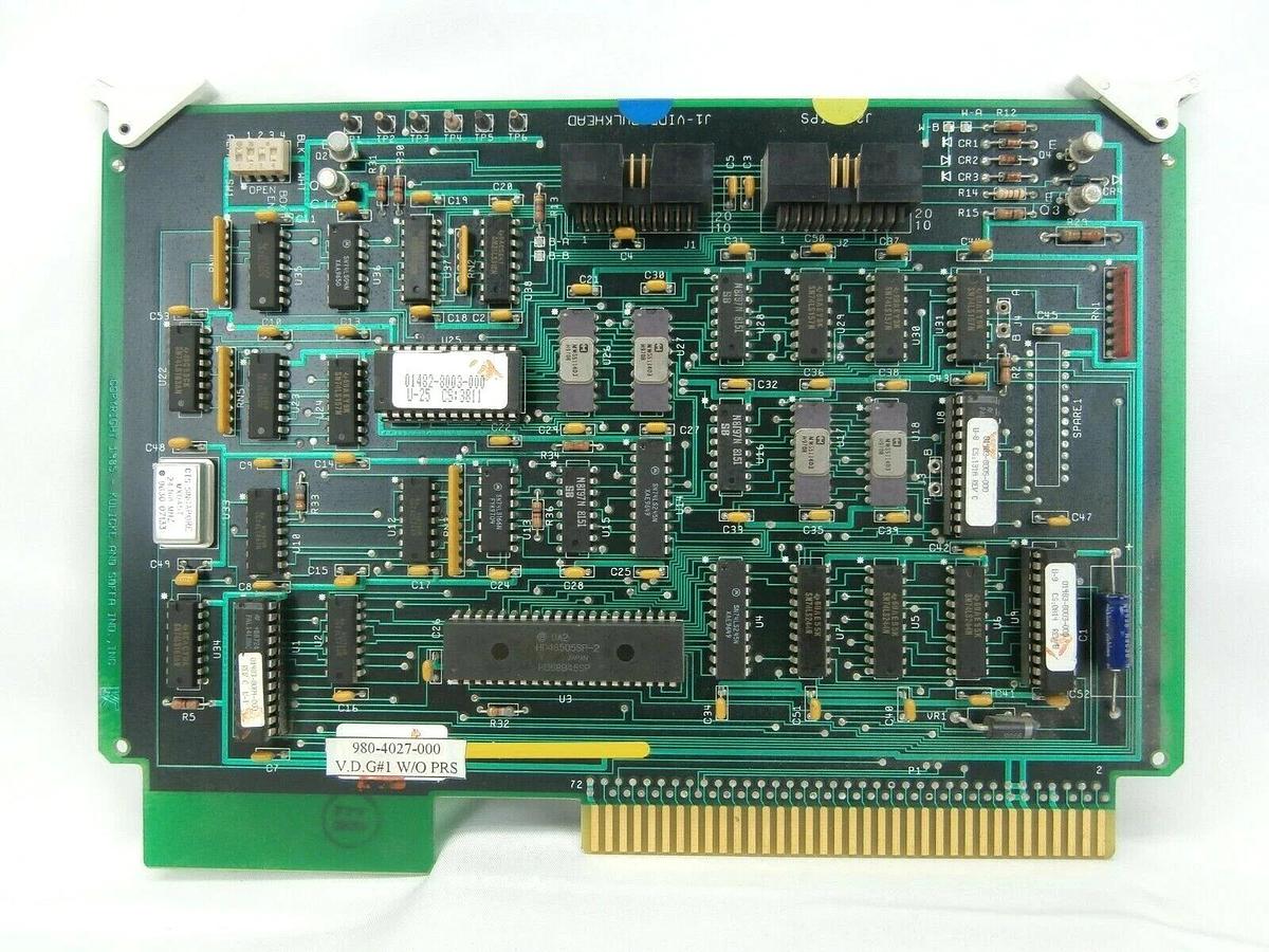 Used Kulicke & Soffa Industries 980-4027-000 V.D.G PCB Card 1483-4027-1 Working Spare