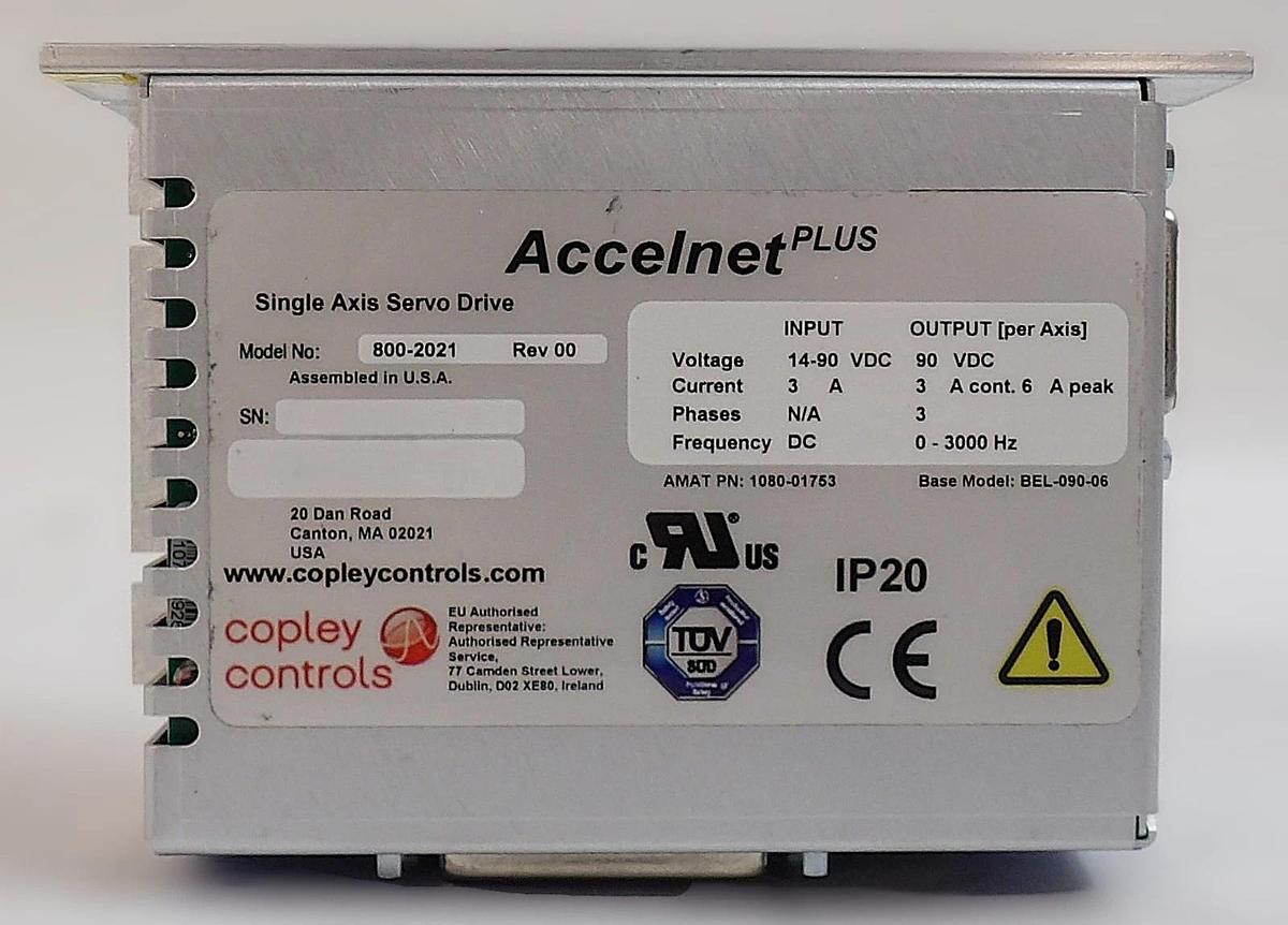 Used Copley Controls 800-2021 Single Axis Servo Drive Lot of 2 Working