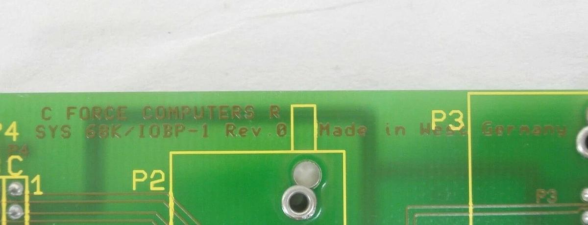 Used Force Computers 700043 I/O Interface PCB SYS68K/IOBP-1 Bio-Rad Q5 Working Spare