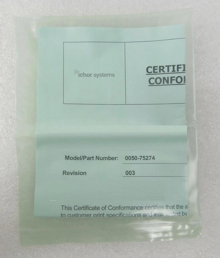 AMAT Applied Materials 0050-75274 300mm Water Manifold Adapter Lot of 2 New