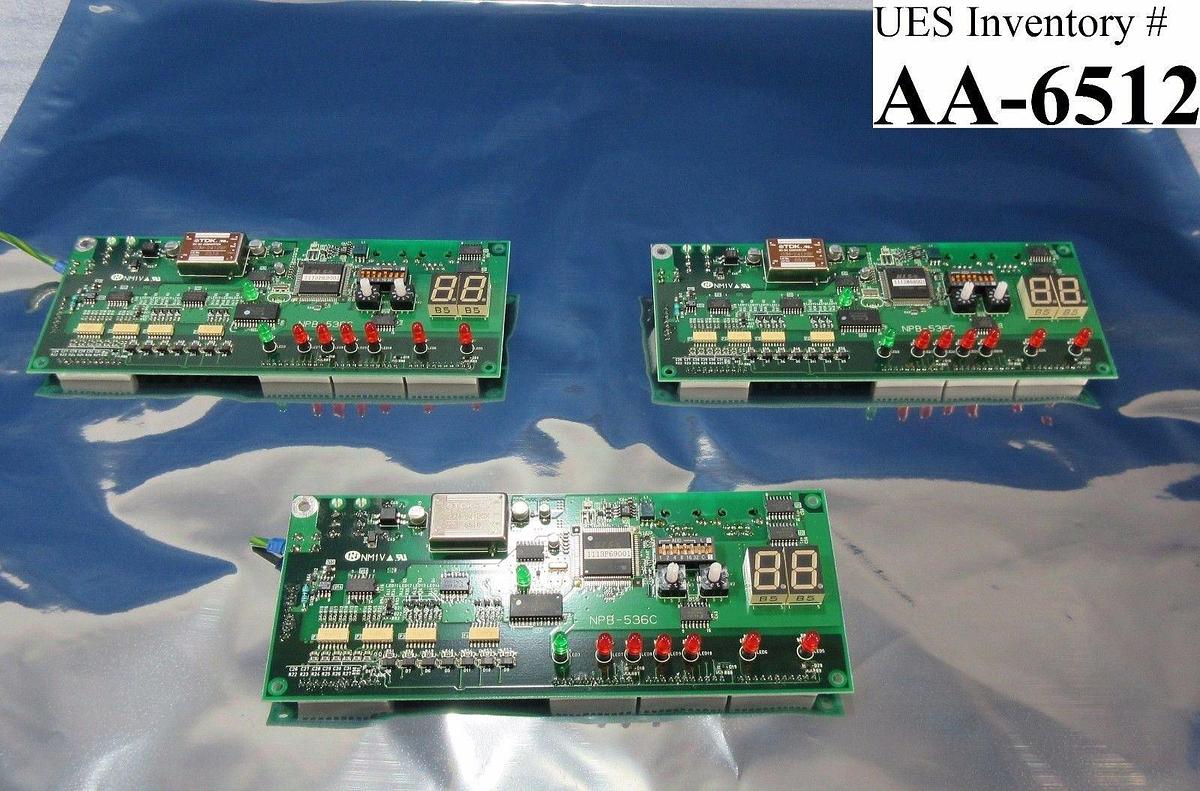 Used National Instruments NPB-536C PCB Board Reseller Lot of 3 Used Working