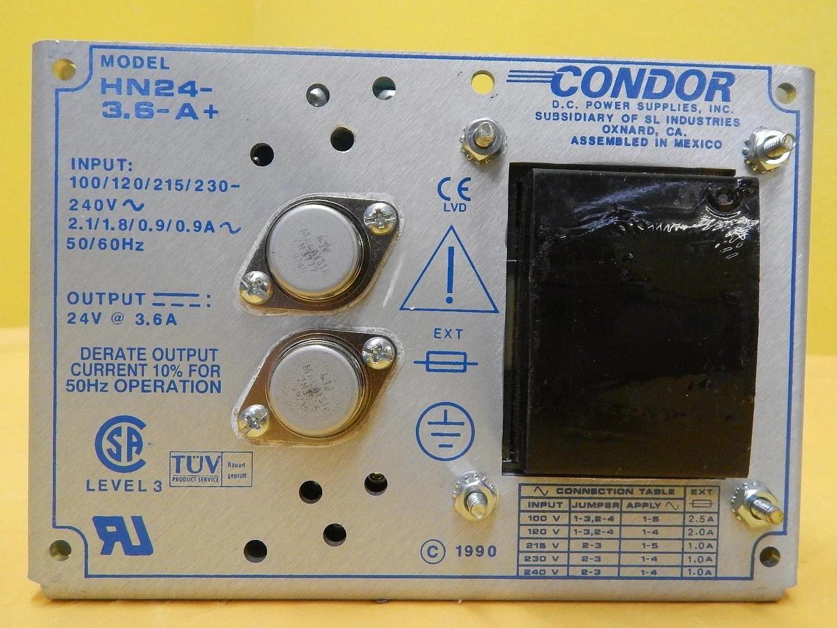 Used Condor HB5-3/OVP-A+ Power Supply HC12-3.4-A+ HN24-3.6A+ Reseller Lot of 5 Used