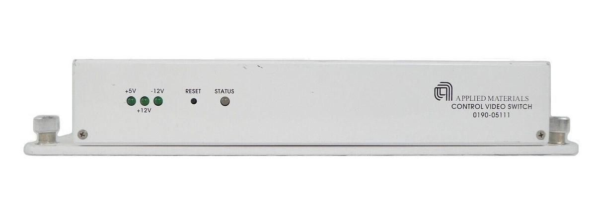 Used AMAT Applied Materials 0190-05111 Control Video Switch Unit Working Surplus