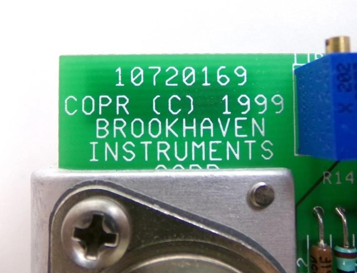 Used Brookhaven Instruments 10720169 39V Power Supply PCB SCANMASTER II Working