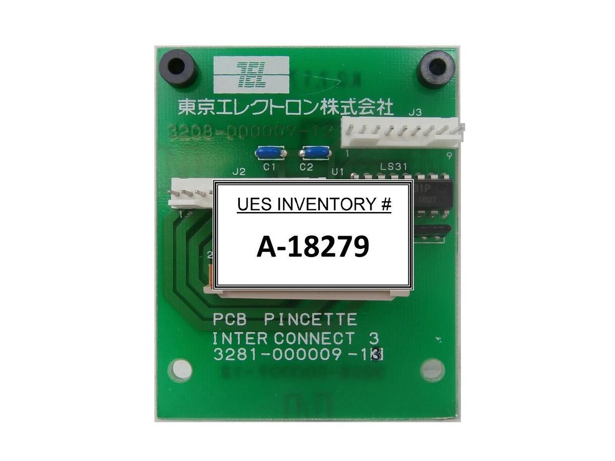 Used TEL Tokyo Electron 3281-000009-13 Pincette Interconnect 3 PCB P-8 Working Spare