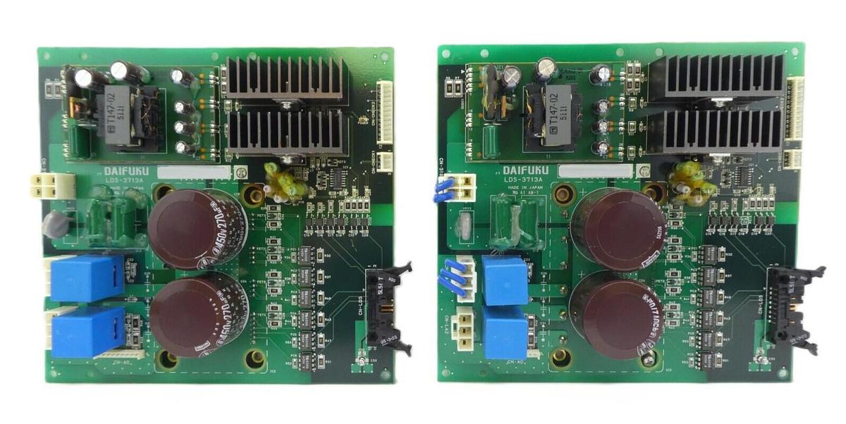 Used Daifuku LDS-3713A System Converter Interface PCB Reseller Lot of 2 Working Spare