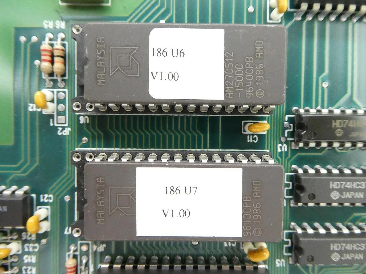 Used Brooks Automation 116199 Interface Board Backplane PCB Working Surplus