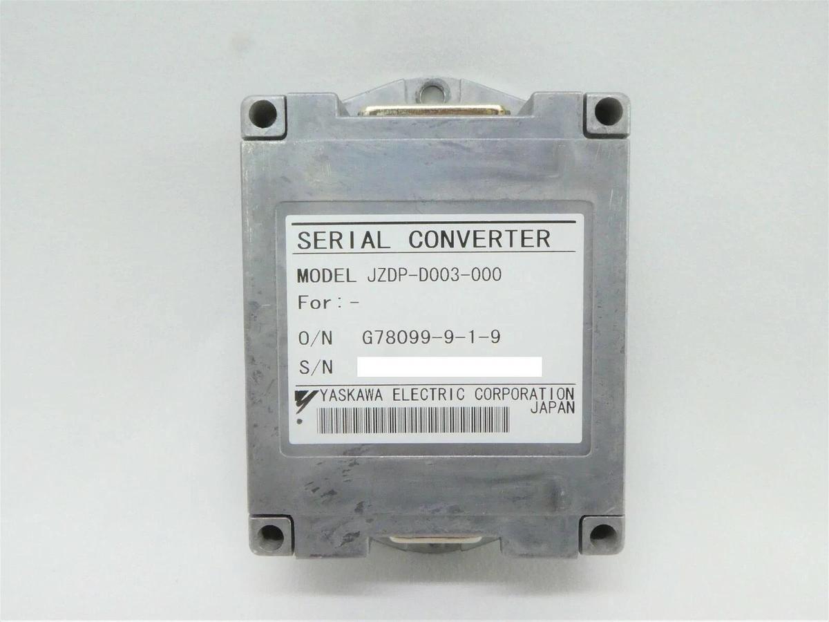 Used Yaskawa JZDP-D003-000 Serial Converter G78099-9-1-9 Nikon NSR-S610C Working