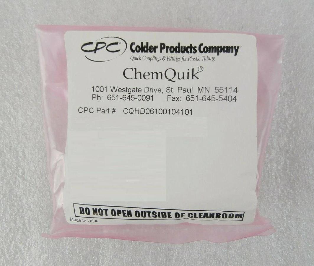 Ryan Herco CQHD06100104101 Sampling Port Reseller Lot of 3 NH4OH OnTrak CMP New