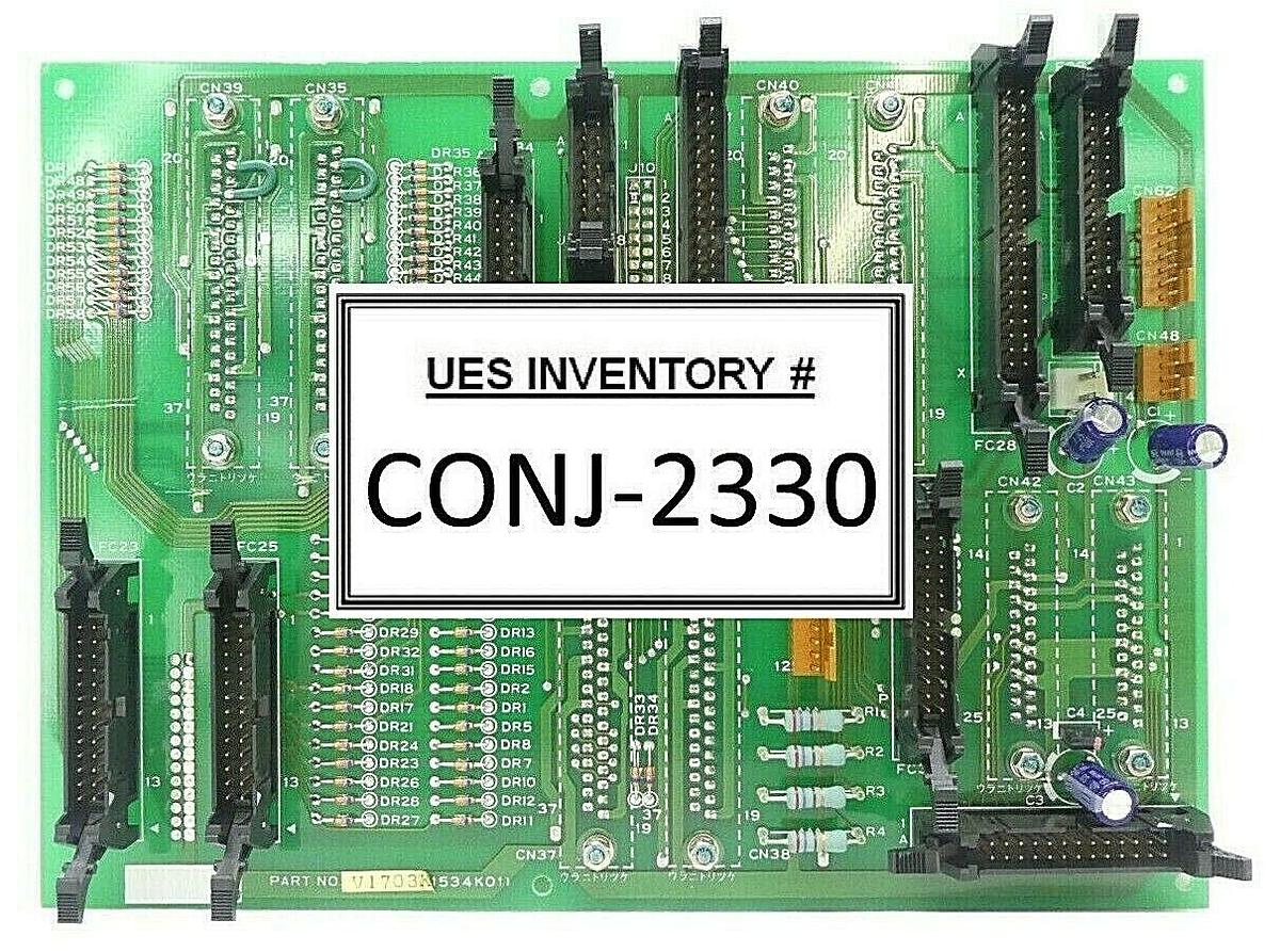 Used Varian Semiconductor VSEA V1703K (1534K01) Autosequence Wiring PCB V82810079