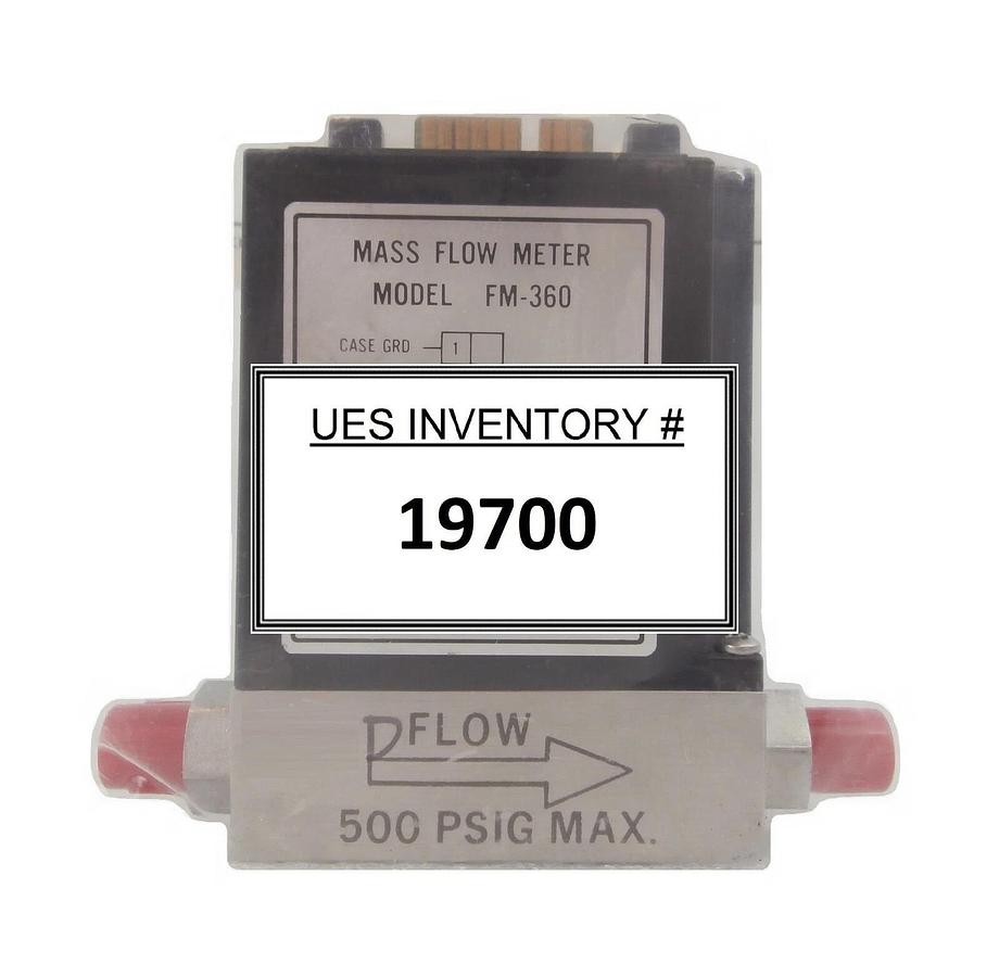 Refurbished Tylan FM-360 Mass Flow Meter 100 SCCM N2 OEM Manufacturer Refurbished