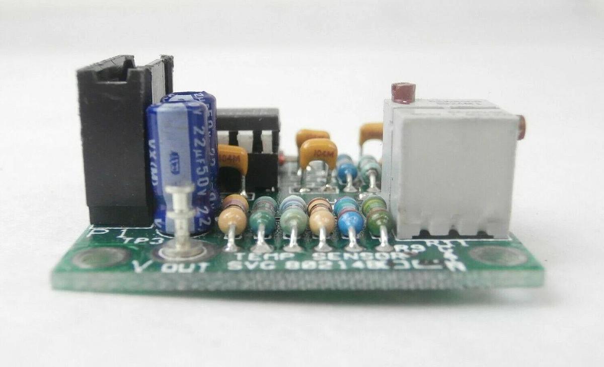 Used SVG Silicon Valley Group 80214B101 Temperature Sensor PCB 80214B 90S Working