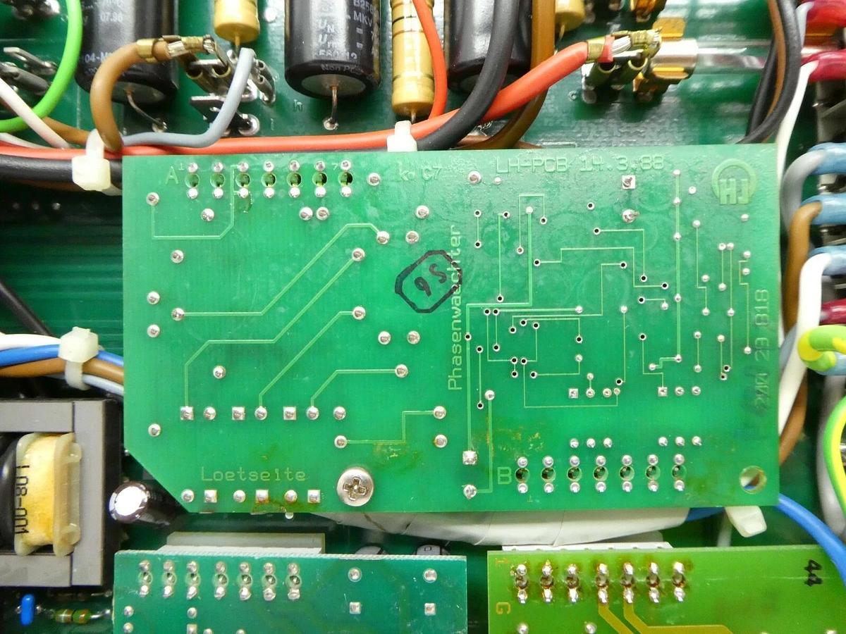Used Leybold 200 29 937 Power Distribution LV Module PCB Card ULTRATEST UL 500 Spare