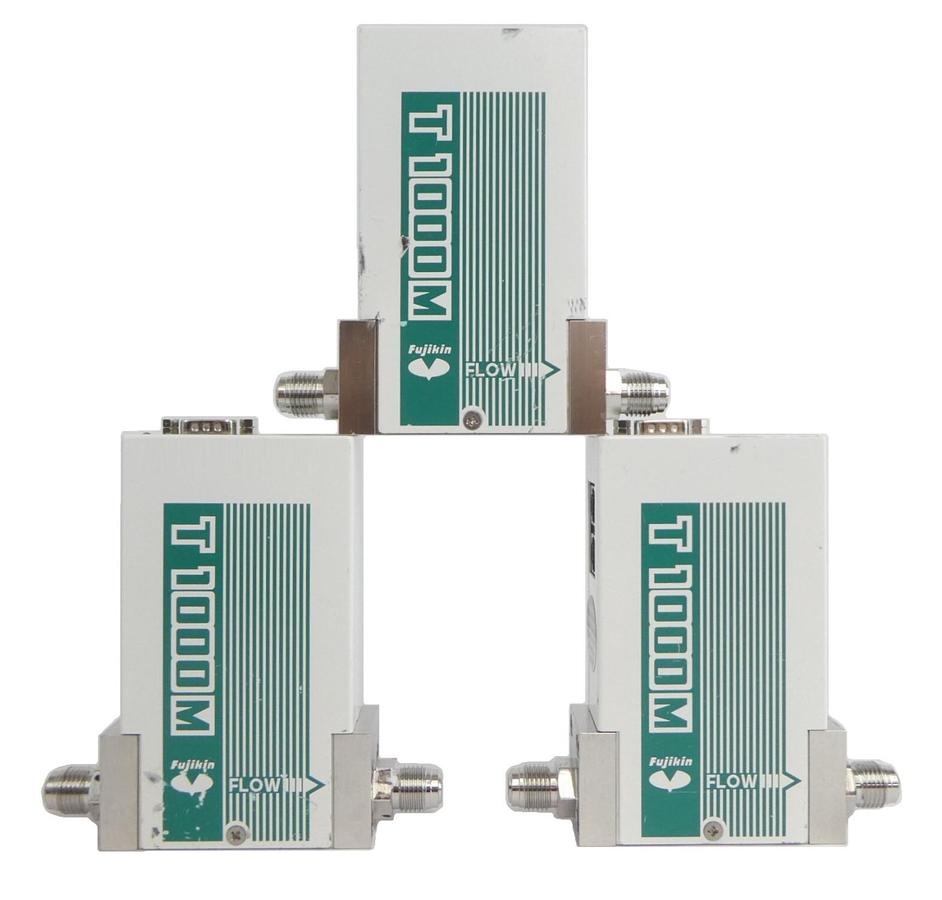 Used Fujikin FCST1030MFC-4J2-F30L-N2-U485-EP Mass Flow Controller MFC Lot of 3