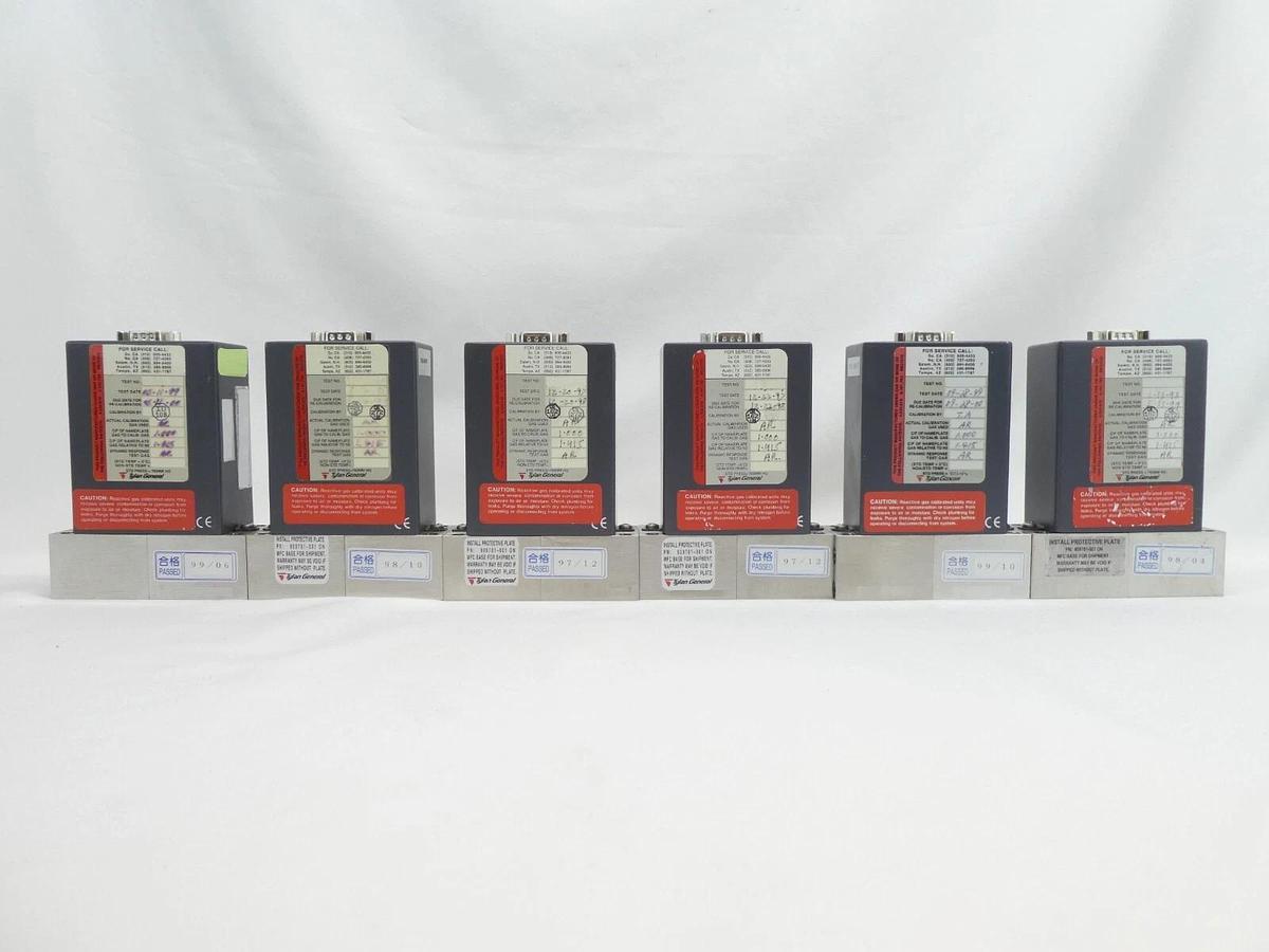 Used Tylan FC-2979MEP5 Mass Flow Controller MFC 1 SLPM Ar Reseller Lot of 6 Working