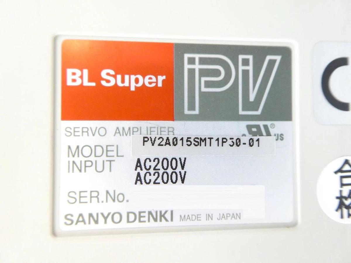Used Sayno Denki PV2A015SMT1P30-01 Pedestal Lift Servo Driver AMAT 0190-12138 Working