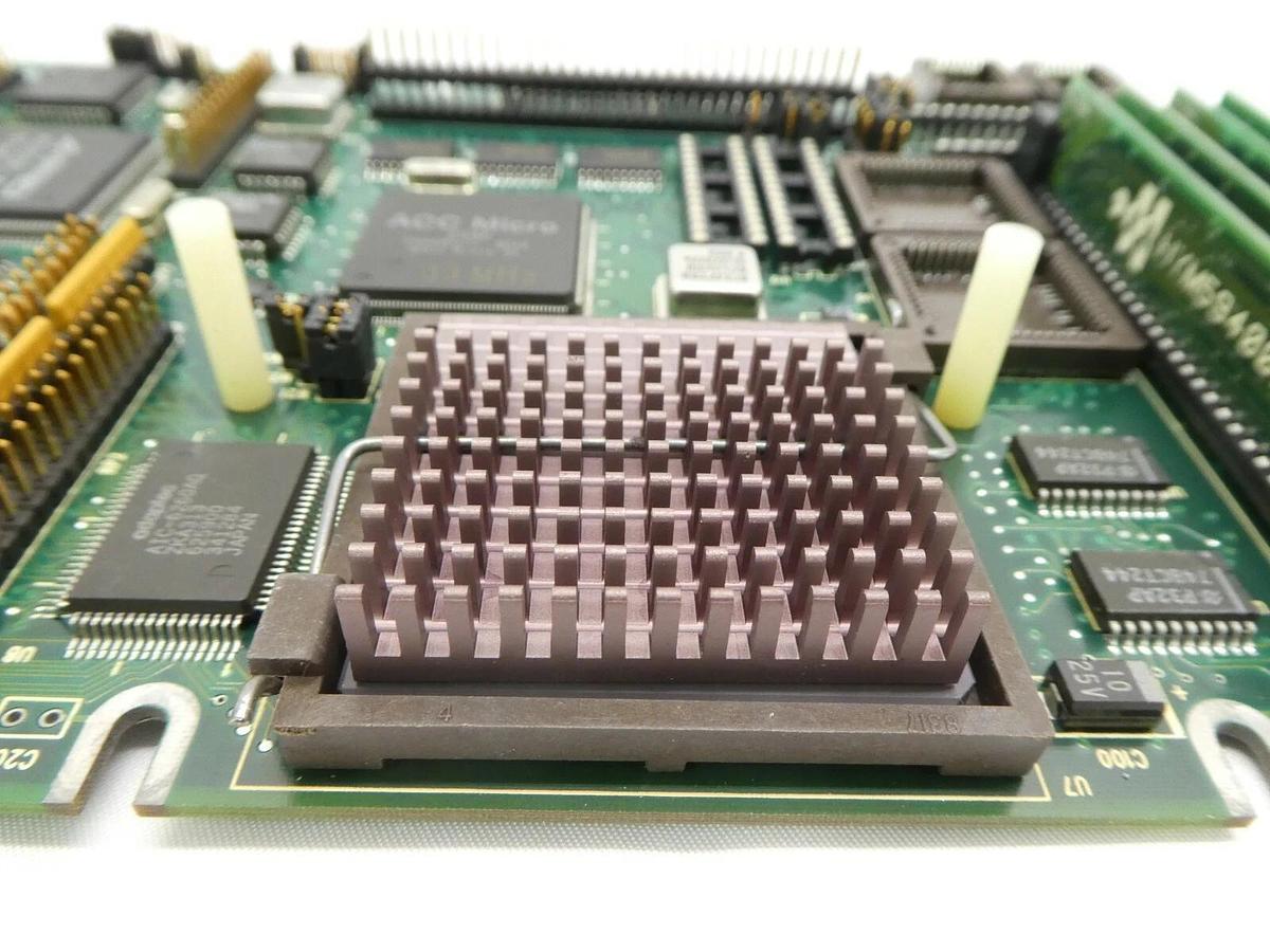 Used Ampro Computers A60677 Motherboard PCB A13077 RECIF IDLW8 200mm Working Surplus