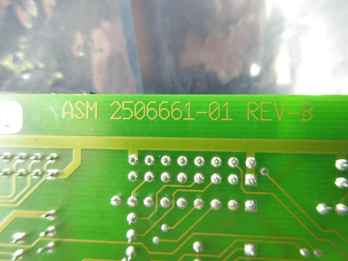 Used ASM Advanced Semiconductor Materials 2506661-21 Processor PCB Card Rev. B1 Used