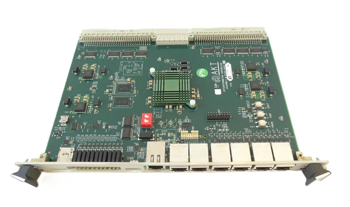 Used AKT 0104-55551 Interferometer Controller PCB Card Working Surplus