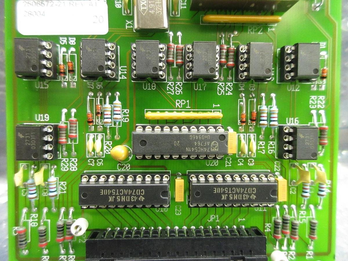 Used ASM Advanced Semiconductor Materials 2506572-21 Processor PCB Card Rev. A Used