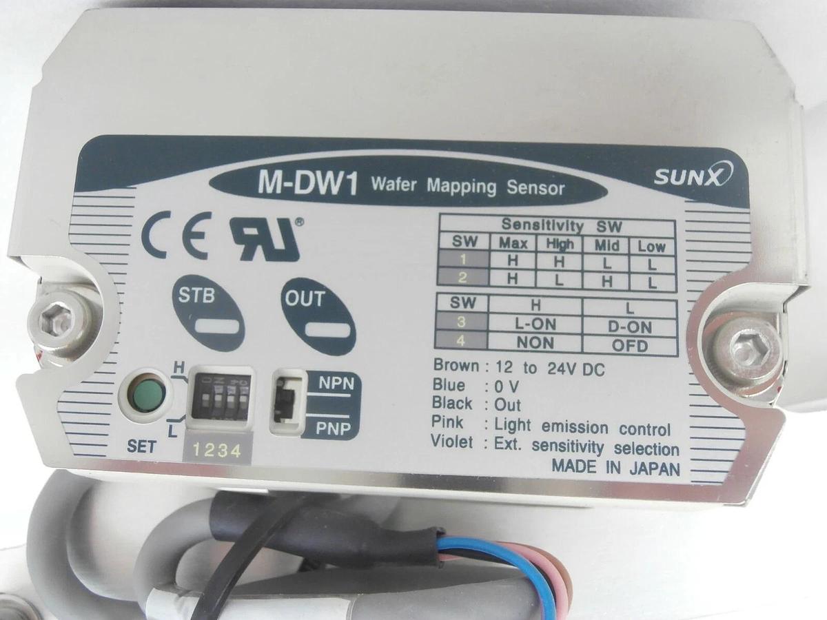 Used TEL Tokyo Electron PR300Z 300mm Left Wafer Mapping Unit Sunx M-DW1 Working