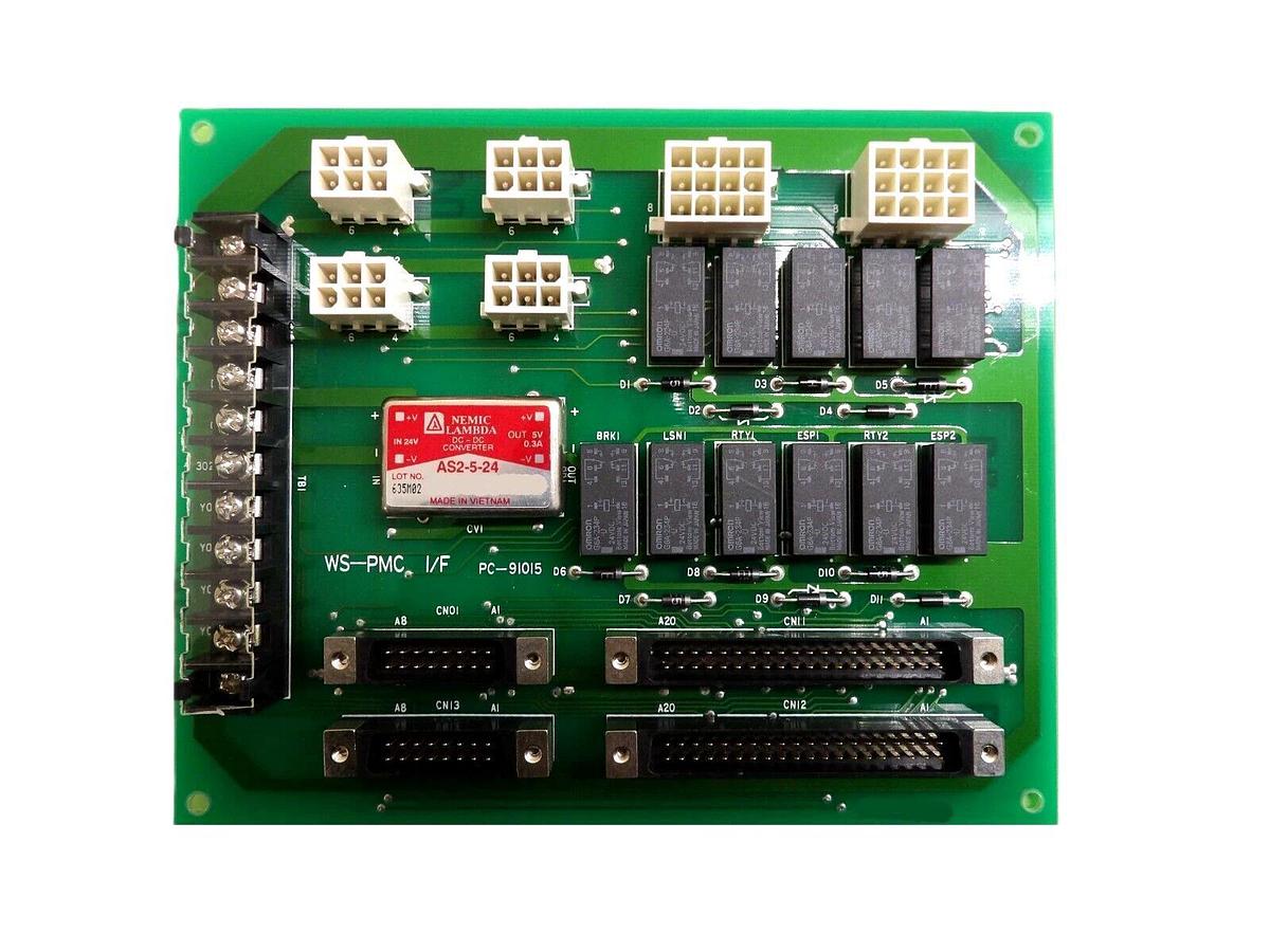 Used Screen WS-PMC I/F Interface PCB Board Assembly Working Surplus