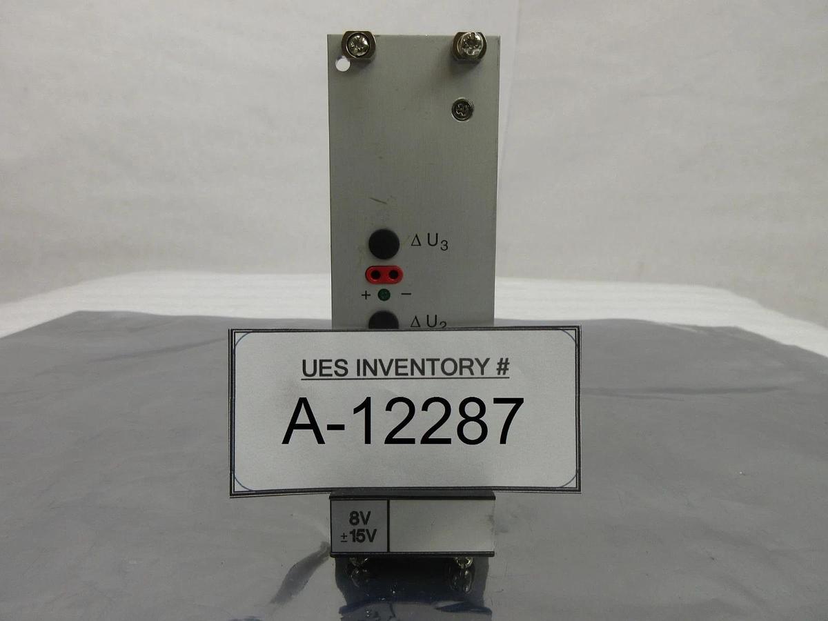 Used Kniel System-Electronic 332-025-04 .02 Power Supply Card PCB 4022.436.72611 Used