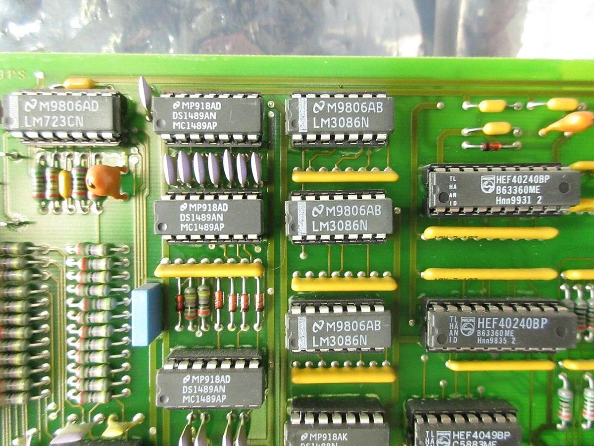 Used Philips 4022.192.71332 Processor PCB Card EBR FEI Company XL 830 Used Working