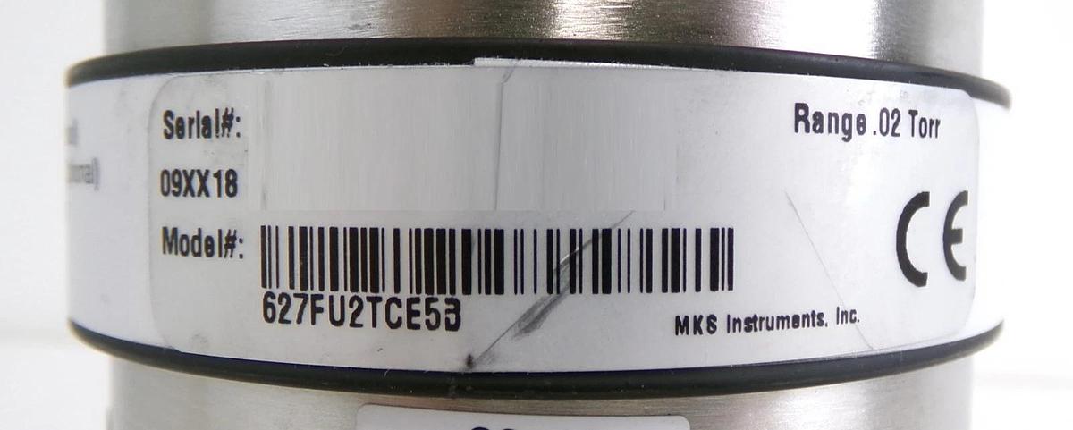 Used MKS Instruments 627FU2TCE5B Baratron Pressure Transducer Working