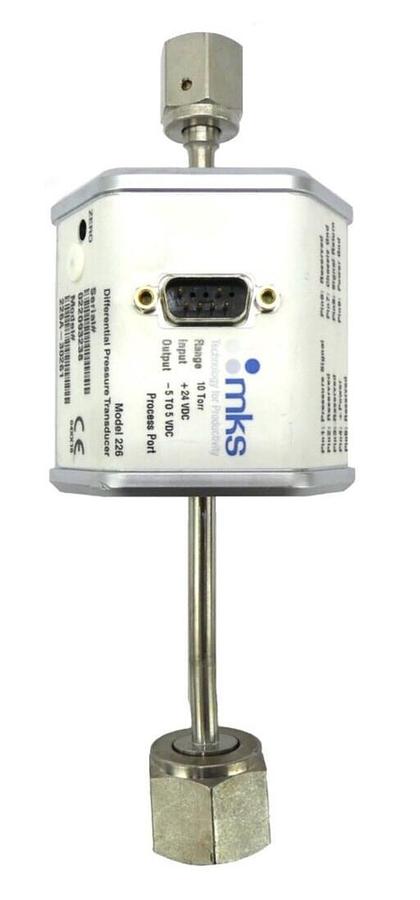 Used MKS Instruments 226A-30261 Baratron Differential Capacitance Manometer Working