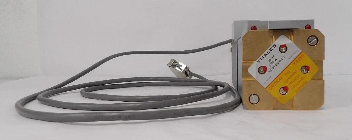 Used Thales MC 61-04x12 Cu Ceramic XRD Ray Tube Assembly 60 kV 2200 W Working