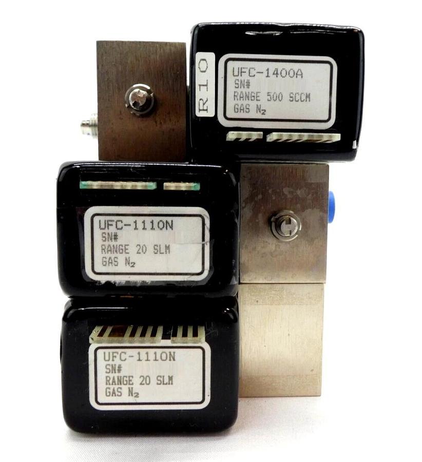 Used UNIT Instruments UFC Mass Flow Controller MFC UFC-1200A UFC-1000 Lot of 20