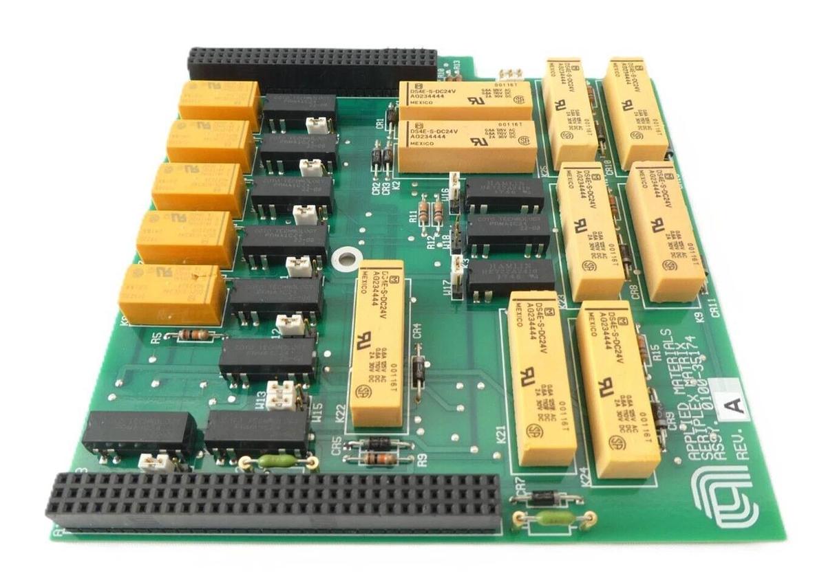 Used AMAT Applied Materials 0100-35174 Seriplex Matrix PCB Working Surplus