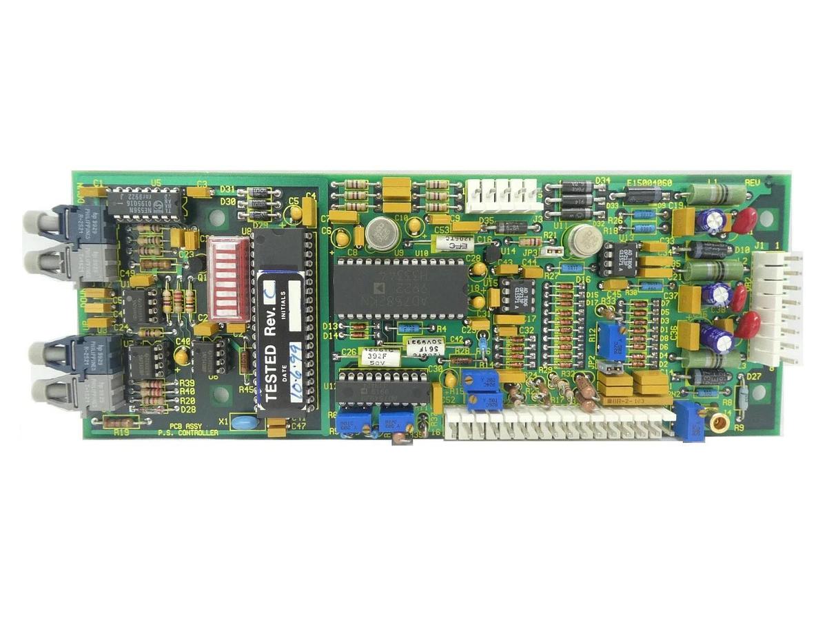 Used Varian Semiconductor VSEA E15004060 Power Supply Controller PCB Rev. C Working