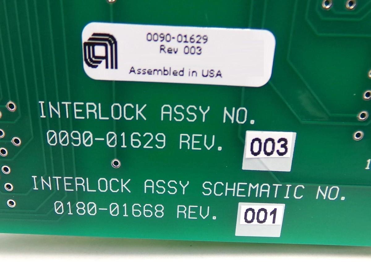 Used AMAT Applied Materials 0090-01629 Transfer Interlock Personality PCB Card Spare