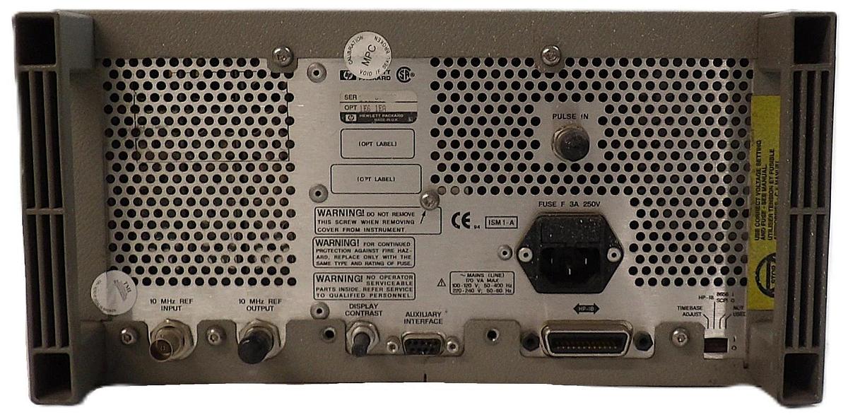 Used Agilent Technologies 8648C Synthesized Signal Generator Option 1E6 1EA Untested