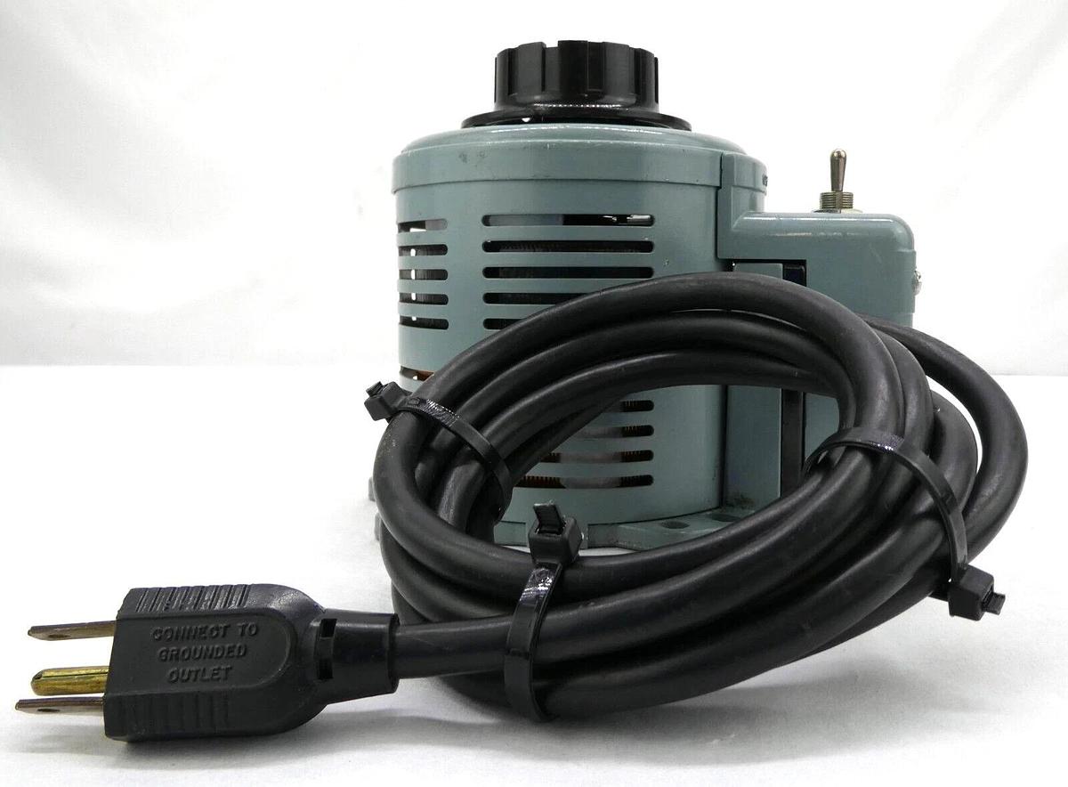 Used Superior Electric 3PN116C Variable Manual Autotransformer Powerstat Working