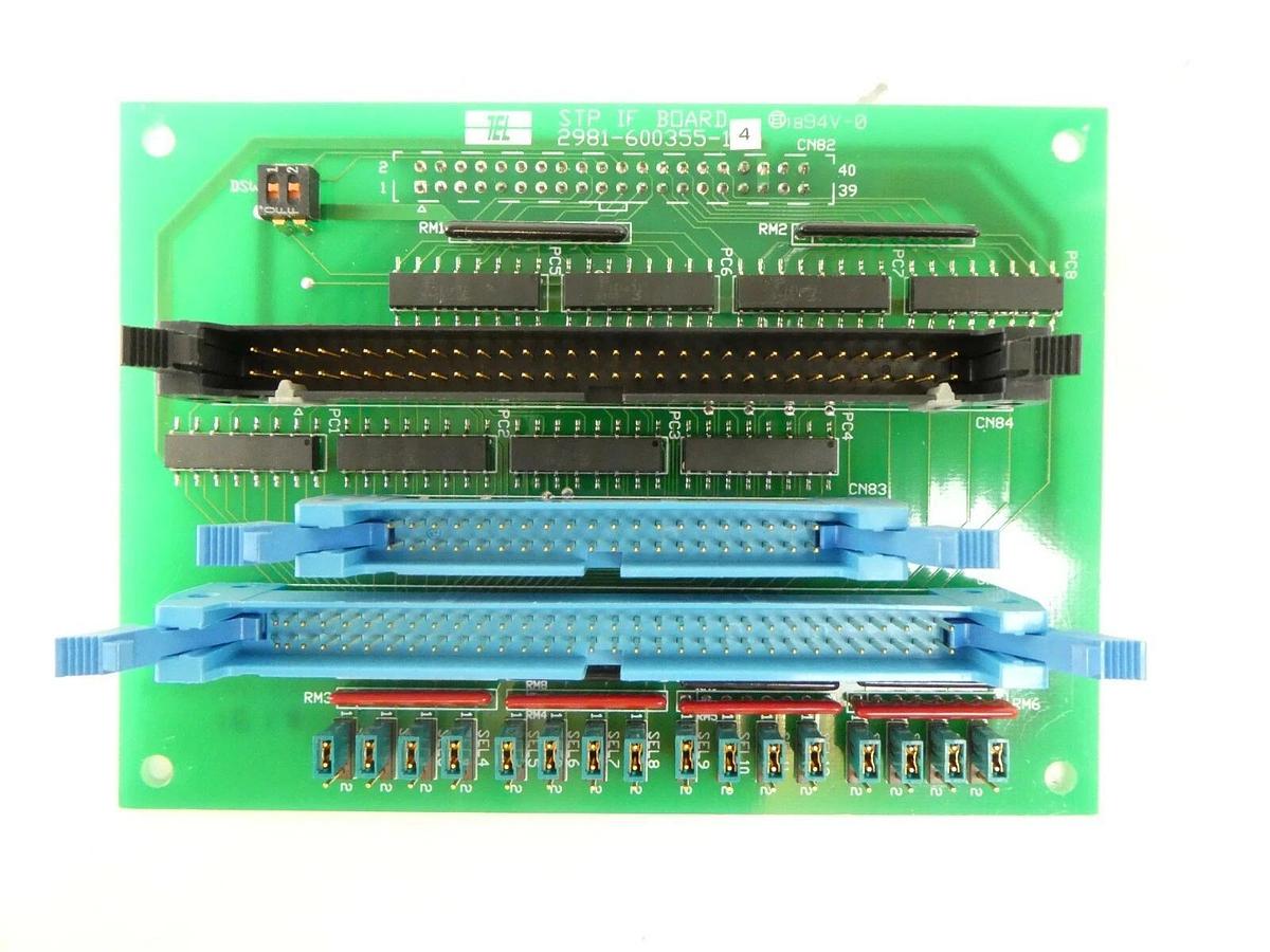 Used TEL Tokyo Electron 2981-600355-14 STP IF Board PCB 2908-600355-11 ACT12 Working