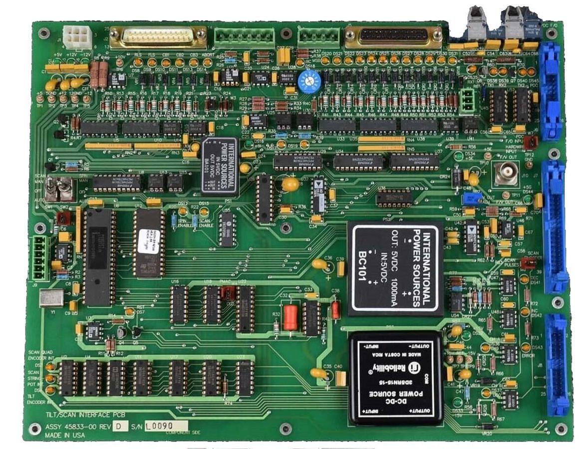 Used KLA-Tencor 45833-00 PCB Tilt Scan Interface Board PCB Spare Surplus