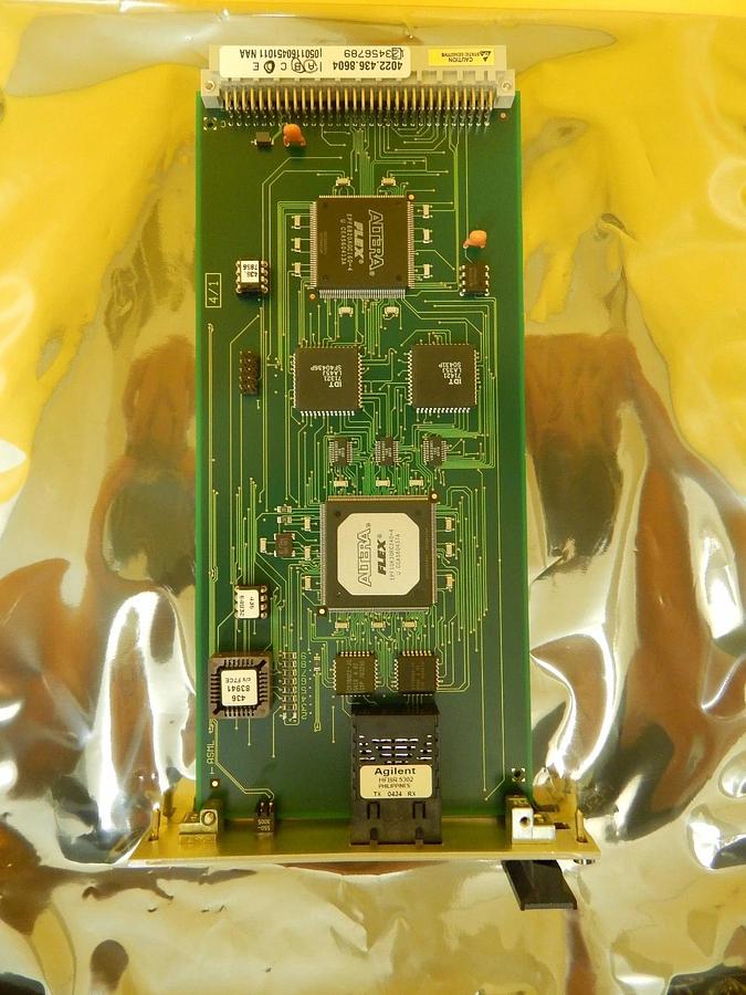 Used ASML 4022.436.8604 HSSL Fibre Channel Processor Board PCB Card Used Working