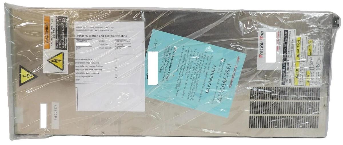 Refurbished STP Seiko Seiki SCU-A2203W1 Turbomolecular Pump Controller OEM Refurbished