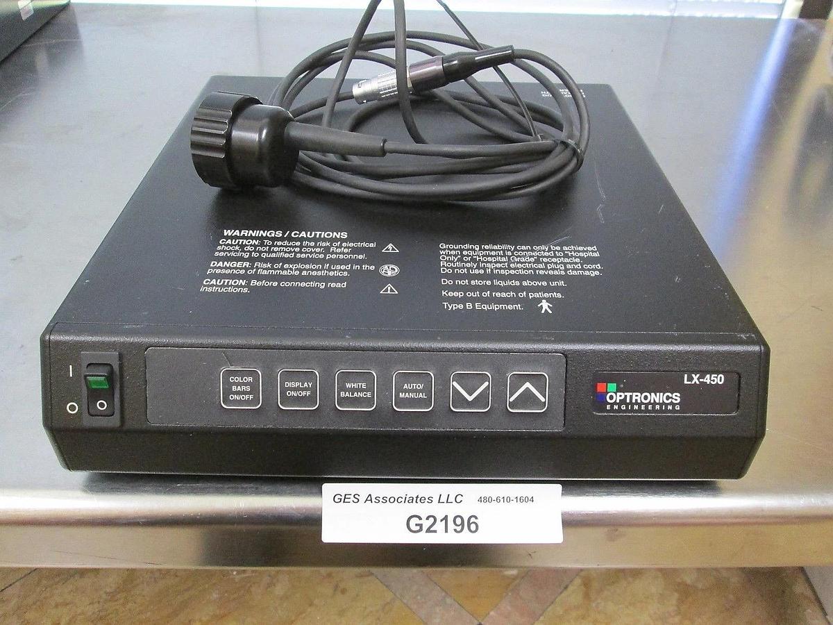 Used Optronics LX-450 Remote Controlled Camera with D3130 Camera Head