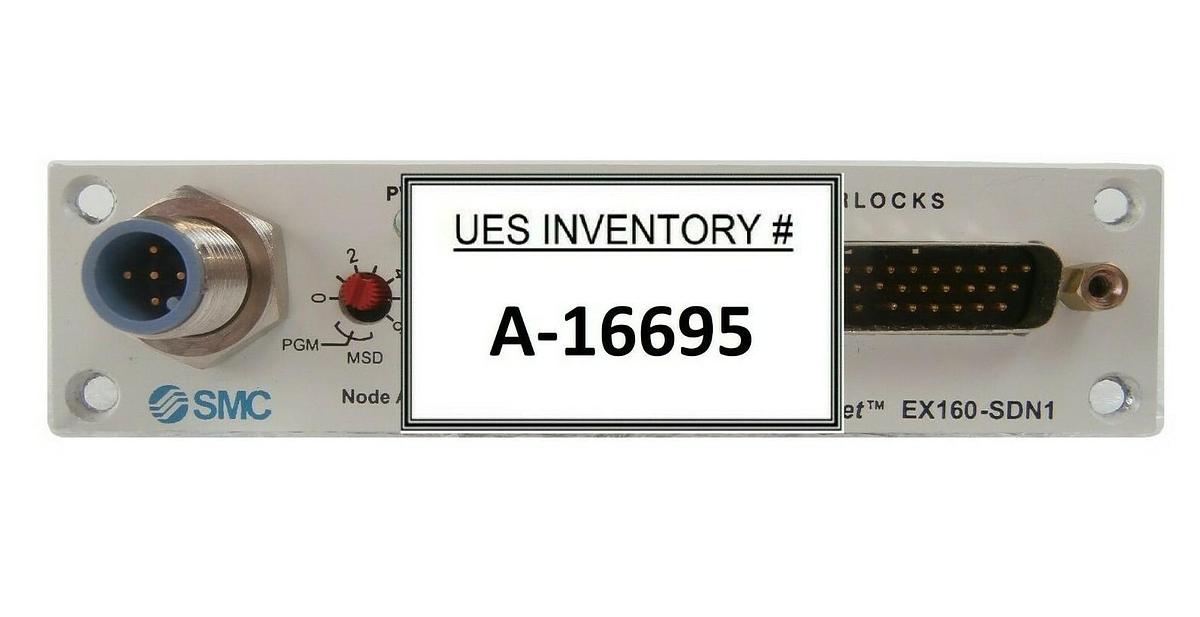 Used SMC EX160-SDN1 DeviceNet PCB Card XT313-97-1-3-3 AMAT Centura Ultima X Working