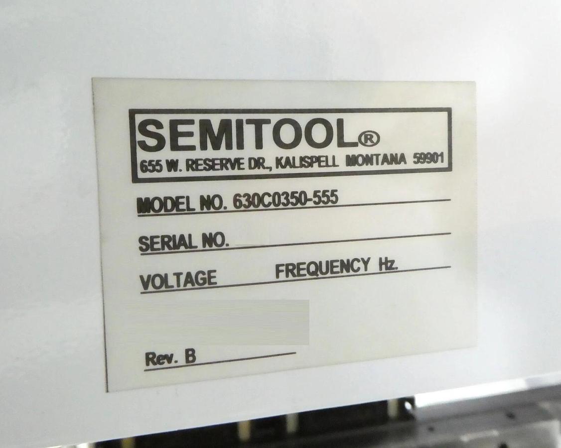 Used Semitool 630C0350-555 Linear Robot Track Assembly ASM Spare Surplus