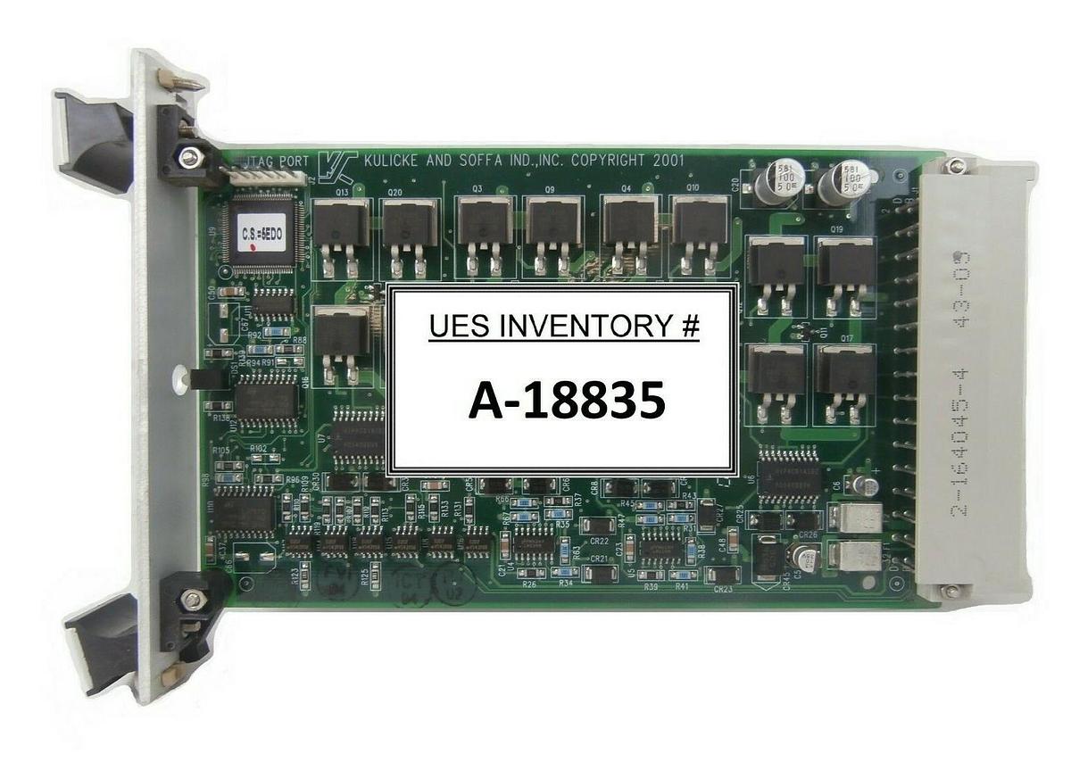 Used Kulicke & Soffa N08001-4200-000-06 Dual HS 2A/.8A PCB Card 8001-4200 Working