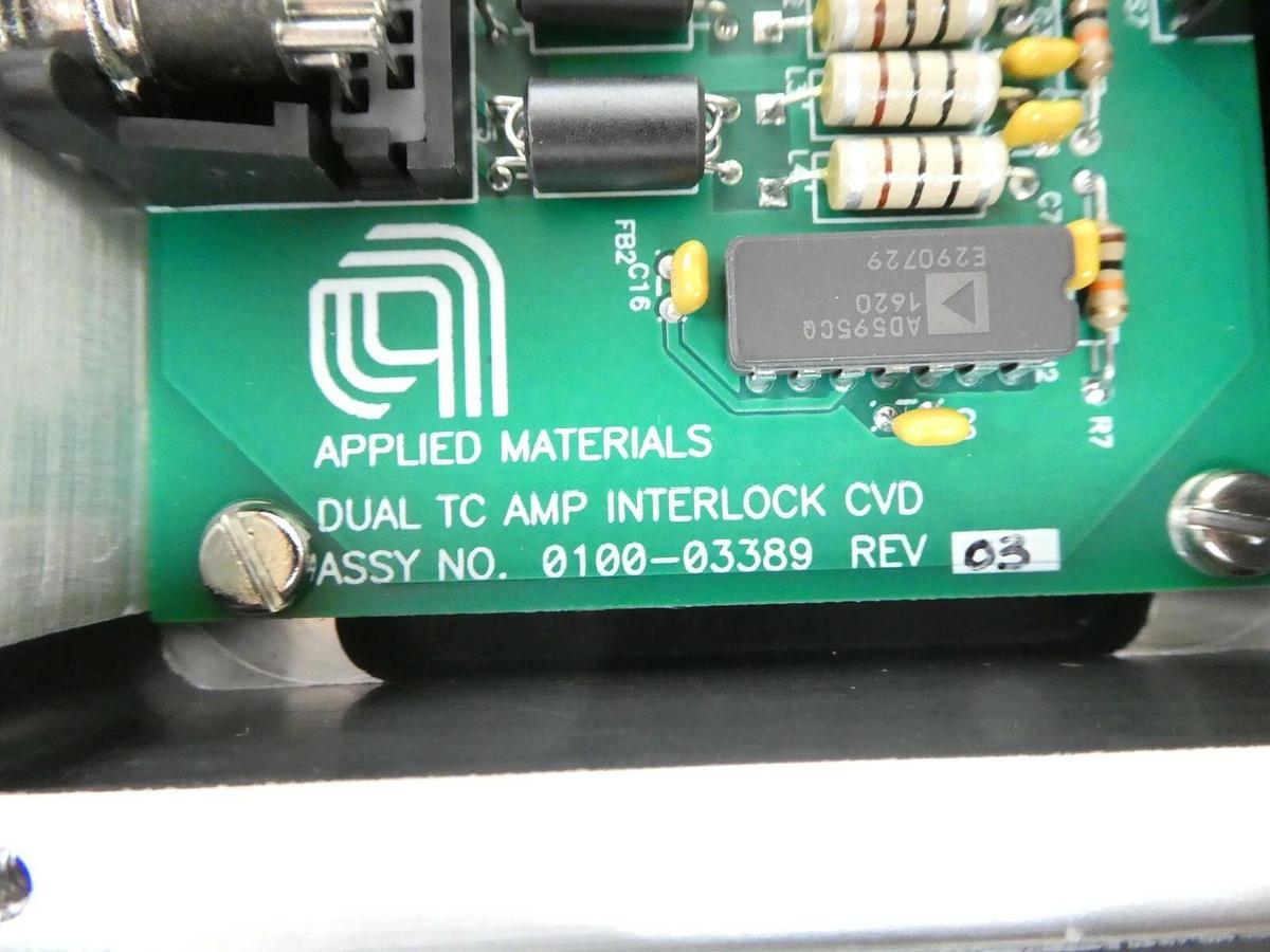 Used AMAT Applied Materials 0090-08397 Temperature Unit 0100-03389 Producer Working