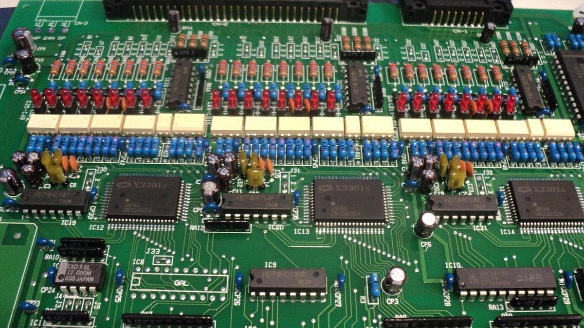 Used Hitachi HT94218A PM1 PCB Card Ver. I1 M-712E Shallow Trench Etcher Working Spare