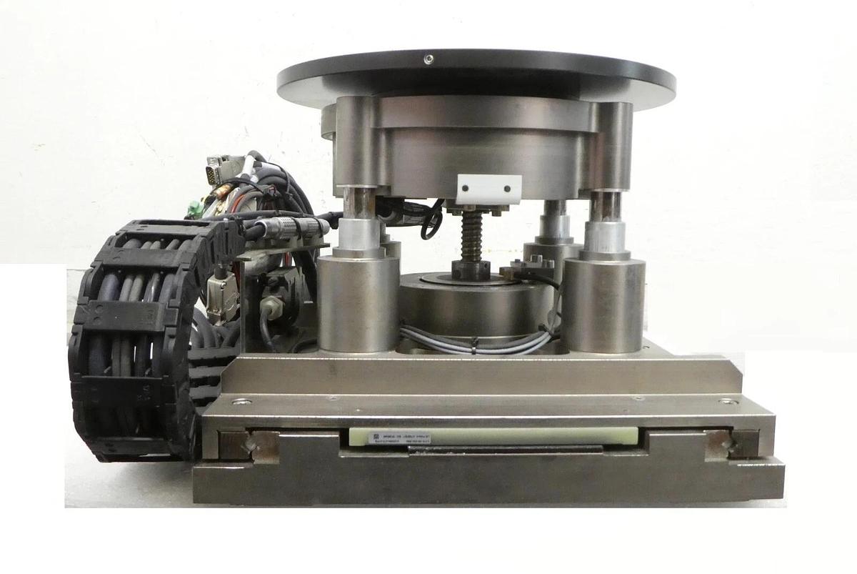 Used Heidenhain 2330P-01A Wafer Stage Chuck 10.5" Platen ETEL 591151-01-00-A Untested