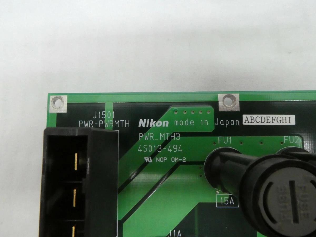 Used Nikon 4S013-494 Backplane Board PCB PWR_MTH3 NSR-S307E System Working Spare